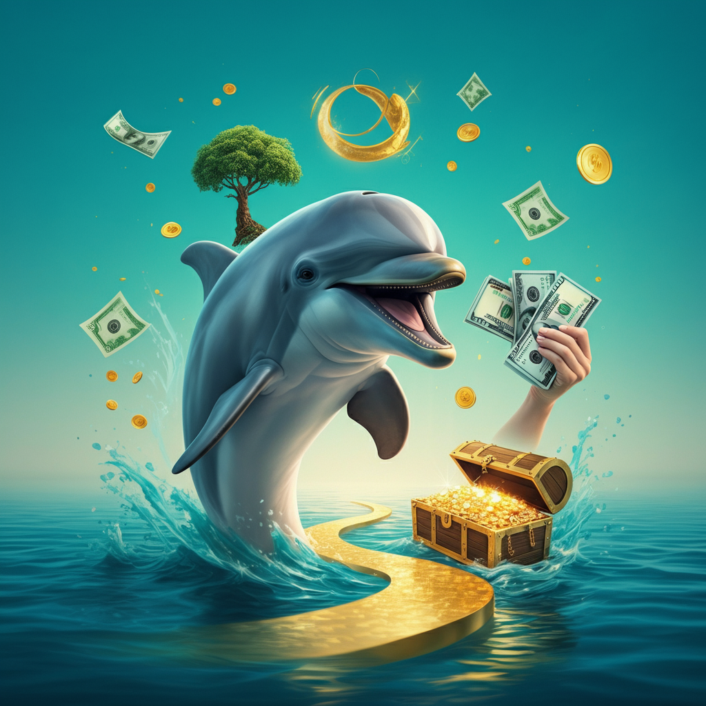 the ease of making money with Dexter the dynamic Dolphin